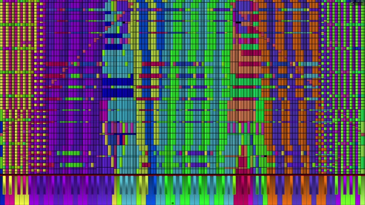 [Black MIDI] Fall Apart | 43.079.132 Notes | Legit Run (Ultra 5 125U LPE-Core)