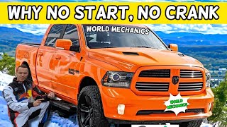 DODGE RAM WHY DOES NOT START, DOES NOT CRANK DODGE RAM 1500 2500 3500 2013 2014 2015 2016 2017 2018