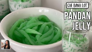 Pandan Jelly Recipe for Che Banh Lot / Cendol Vietnamese Dessert | Rack of Lam
