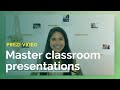 School presentations mastering 5 key presentation skills for students