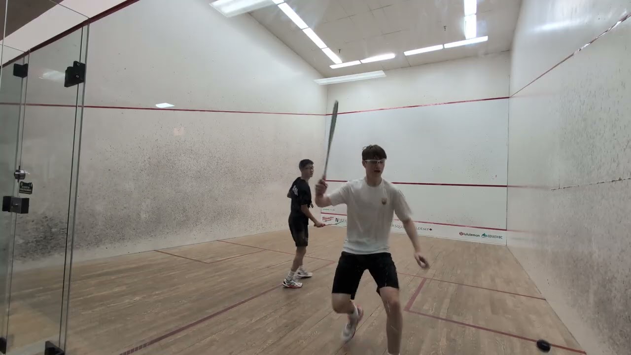 Max Arndt vs Aaron Yao Boys U17 BC Provincials game 2