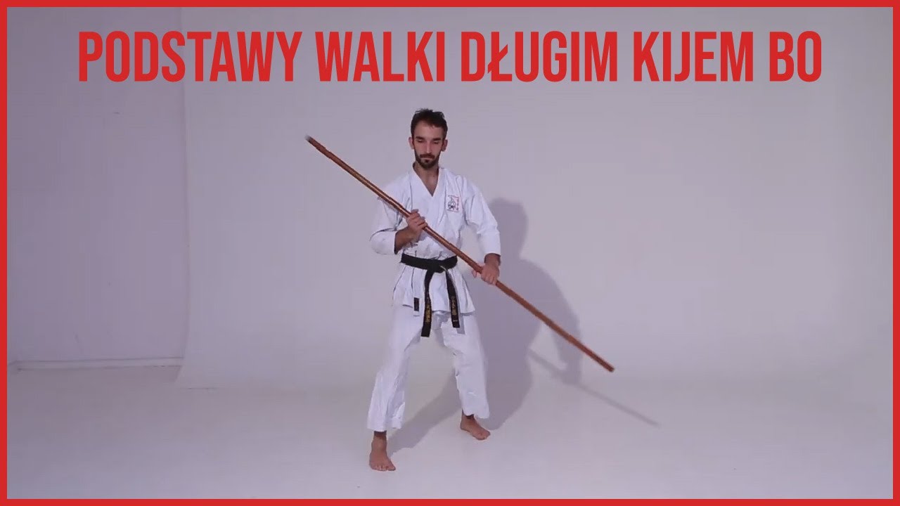 Podstawy walki japońskim długim kijem BO - YouTube