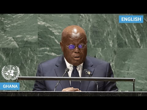🇬🇭 Ghana - President Addresses United Nations General Debate, 78th Session | #UNGA