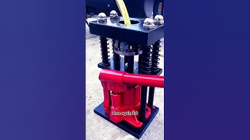 Manual Hydraulic Pipe Crimping Machine #HydraulicCrimping #ManualTools #HVACTools #PEXConnections