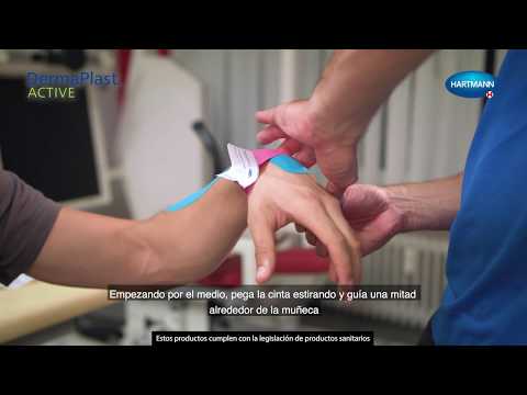 Vídeo: Com utilitzar la cinta Kinesio per a la síndrome del túnel carpià: 12 passos
