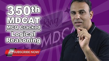 350 LOGICAL REASONING Course of Action MDCAT MCQ CRACKED # PMDC