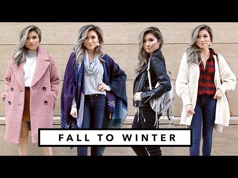 15 Transitional Fall To Winter Outfits For Ladies - Styleoholic