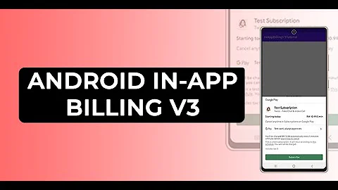 Android In-App Billing V3 Tutorial [JAVA]