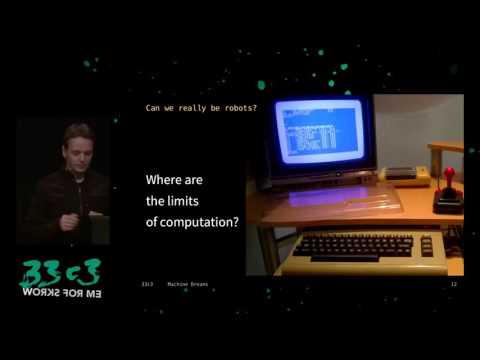 Machine Dreams (33c3)