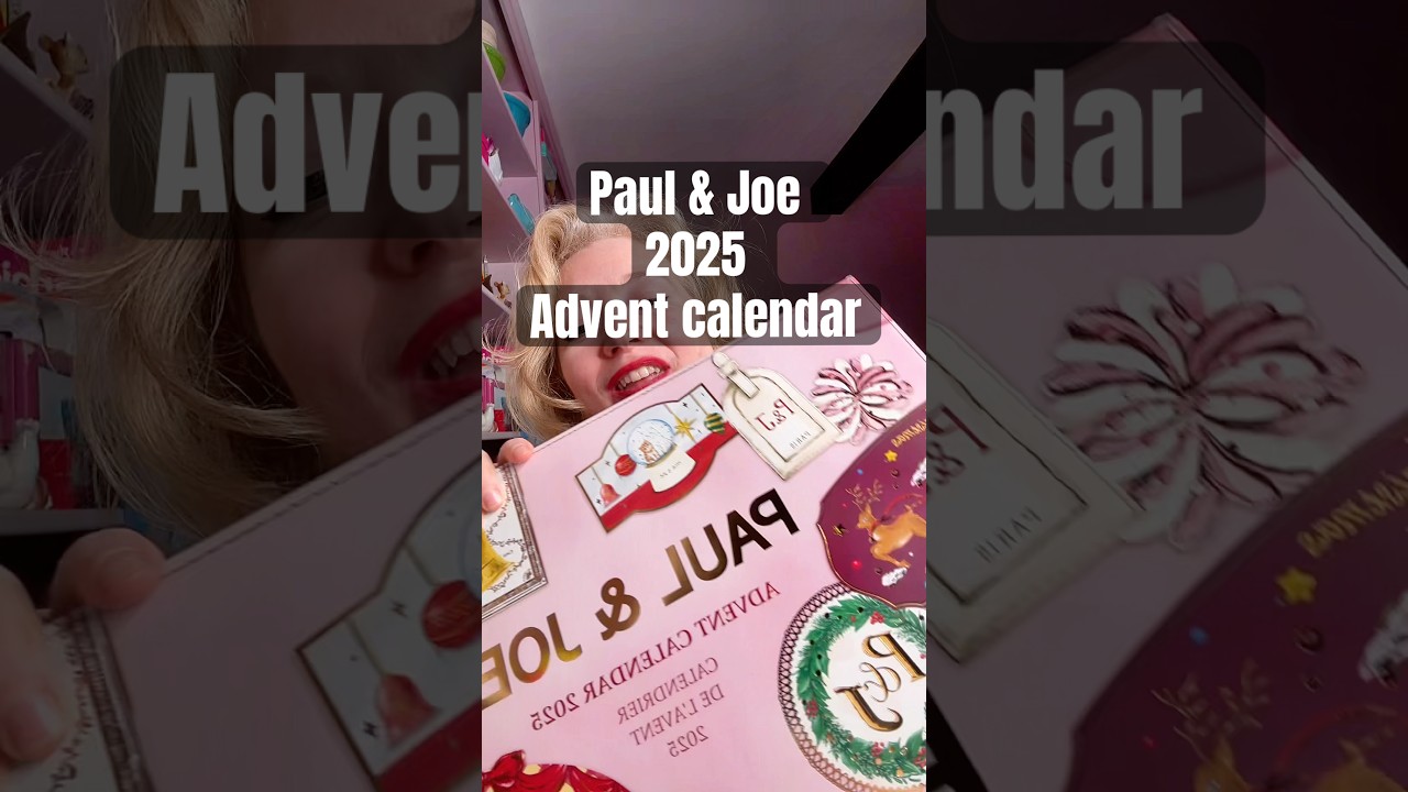 Paul & Joe advent calendar 2025 - what's inside?! #beautyadvent