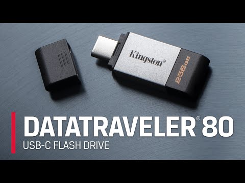 Type-C USB для ноутбуков, ПК, смартфонов, планшетов. Kingston DataTraveler 80