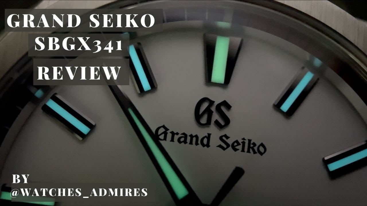 Grand Seiko SBGX341 Review! GS Quartz is amazing! - YouTube