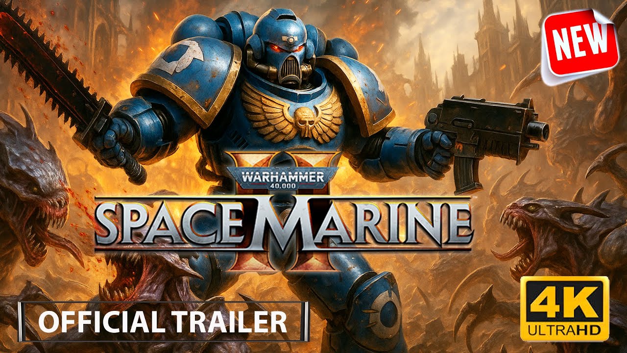 Warhammer 40,000 Space Marine 2 Official Year 2 Trailer 2160p 60fps