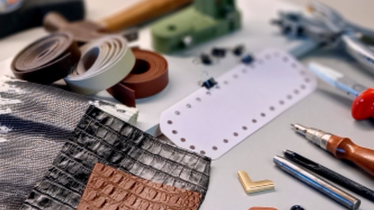 COMO FAZER ACESSÓRIOS DE COURO PARA BOLSAS DE CROCHÊ