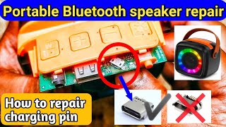 Pick Pack Bt SPAKER REPAIR | pp-bt1179 SPAKER CHARGING PIN REPAIR | bt speker charging pin repair