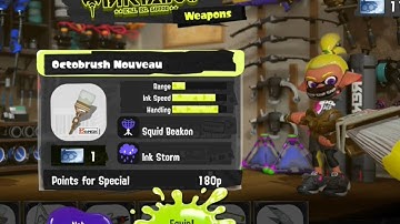Splatoon 3 Drizzle Season - Octobrush Nouveau