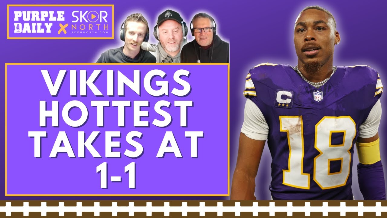 Minnesota Vikings HOTTEST TAKES after first loss of 2025