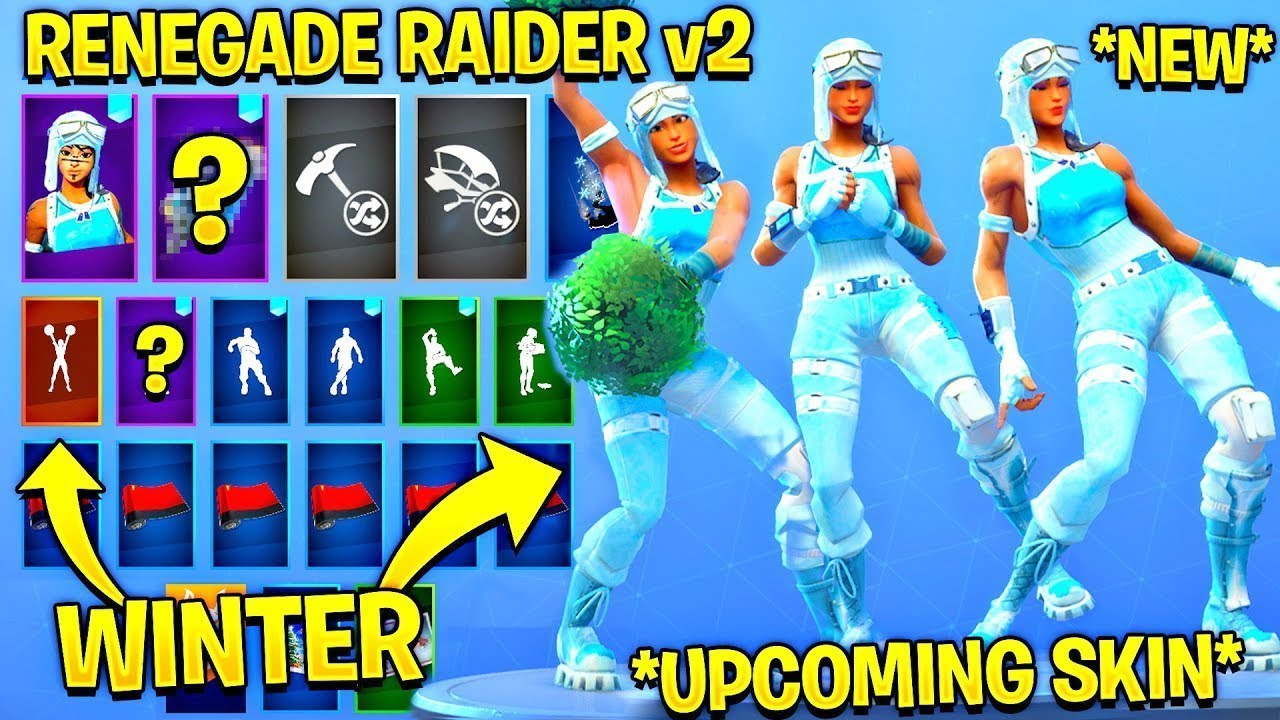 *NEW* FROZEN RENEGADE RAIDER SKIN COMING OUT! (Fortnite Stream Highlights)