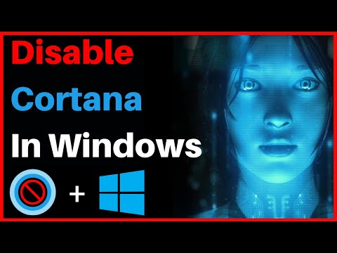 How To Permanently Disable Cortana In Windows 10 Home