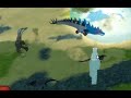 Roblox - Dino Sim Pvp - Going against a Avin and Mega solo.