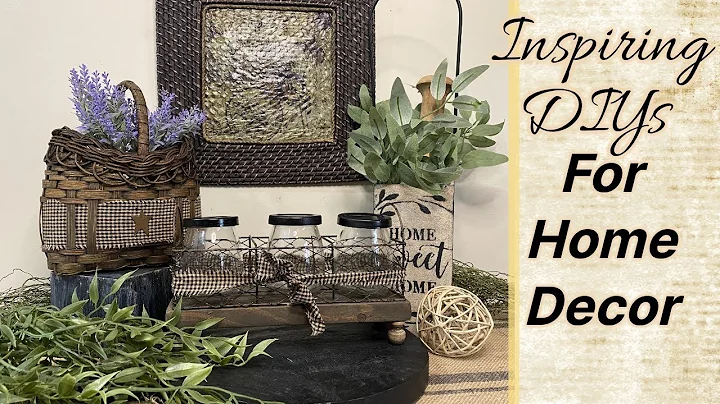 Inspirations For Thrifted Home Decor | Budget Friendly DIY's