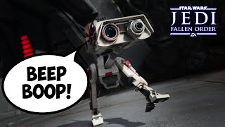 BD 1 Tells Cal A Classic Joke - Star Wars Jedi Fallen Order Funny Moment