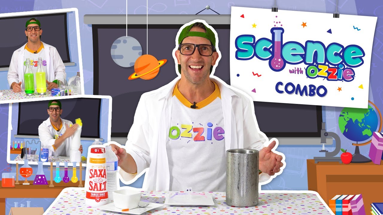 Easy Science Experiments For Kids To Do At Home | Science For Children With Ozzie
