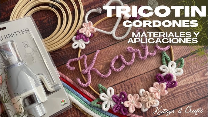 Maquina de Tejer Cordones Tricotin Mecánico Hilo Crochet Ful I Oechsle -  Oechsle