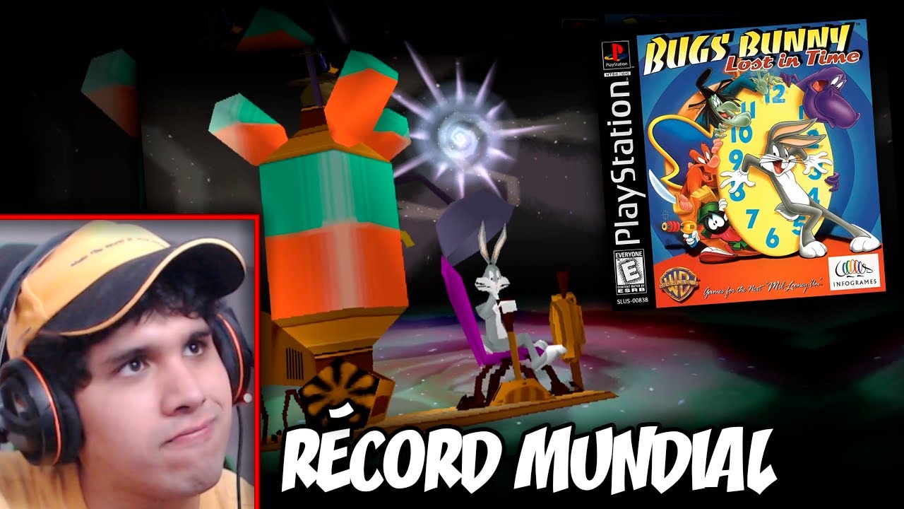 ¡El SPEEDRUN RÉCORD MUNDIAL de Bugs Bunny Perdido en el Tiempo (PS1)! | TDYU Reacciona