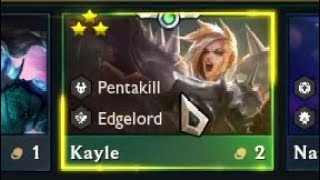 A-Z 3 STARS ⭐⭐⭐: Kayle Reroll Comp ft. 3 Star Kayle Headliner and THE MOST BROKEN TOO BIG TO FAIL!