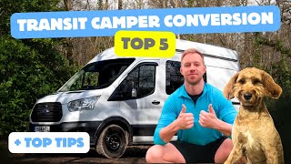 Ford Transit Camper Conversion: Top 5 Loves, Regrets, & Tips!