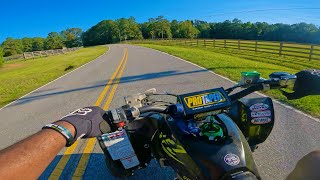 Exploring the Power Lines (YFZ 450R)