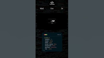 Programación  Loading code Html, Css y JavaScript #programacion #dev...