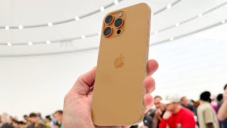 iPhone 16 Pro Max  ¡primer vistazo a los nuevos colores!