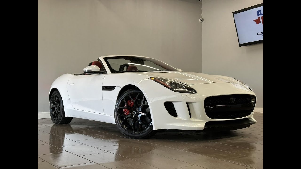 2014 Jaguar F-TYPE S RWD Luxury Sport Fully Loaded Convertible 380hp 3 ...
