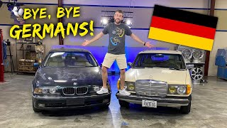 Here's The Real Reason Why I'm Selling My Car Trek Mercedes 300TD And My Manual BMW 528i