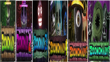 Trailers Comparison - Zoonomaly Chapter 1 Vs Chapter 2 Chapter 3 Vs Chapter 4 Vs Chapter 5 Vs Ch 6