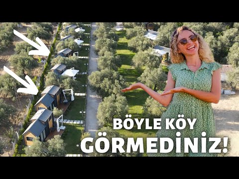 ÇANAKKALE'DE Bir Tiny House Köyü (denize sıfır & herşey dahil)