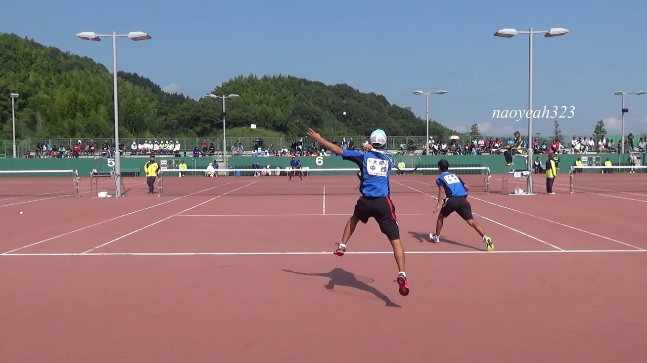 2017年 えひめ国体 少年男子 5位決定戦 第三対戦 東・瀬川（岩手県）対   中西・田中（大阪府）