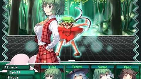 Labyrinth of Touhou Draft Run - vs Chen