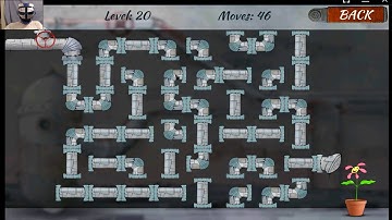 PLUMBER 2 LEVEL 20 SOLVED 3 STARS (LEVEL PACK 1)
