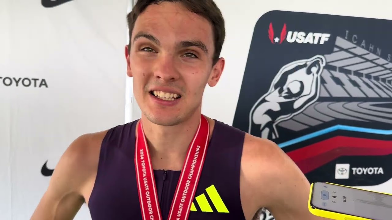 Hobbs Kessler raves about Cooper Lutkenhaus after finishing 3rd in 2026 USATF Outdoor 800
