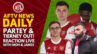 Partey & Tierney OUT! Reaction LIVE with Moh & James | AFTV News Daily screenshot 4