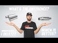 Mufflers vs. Resonators