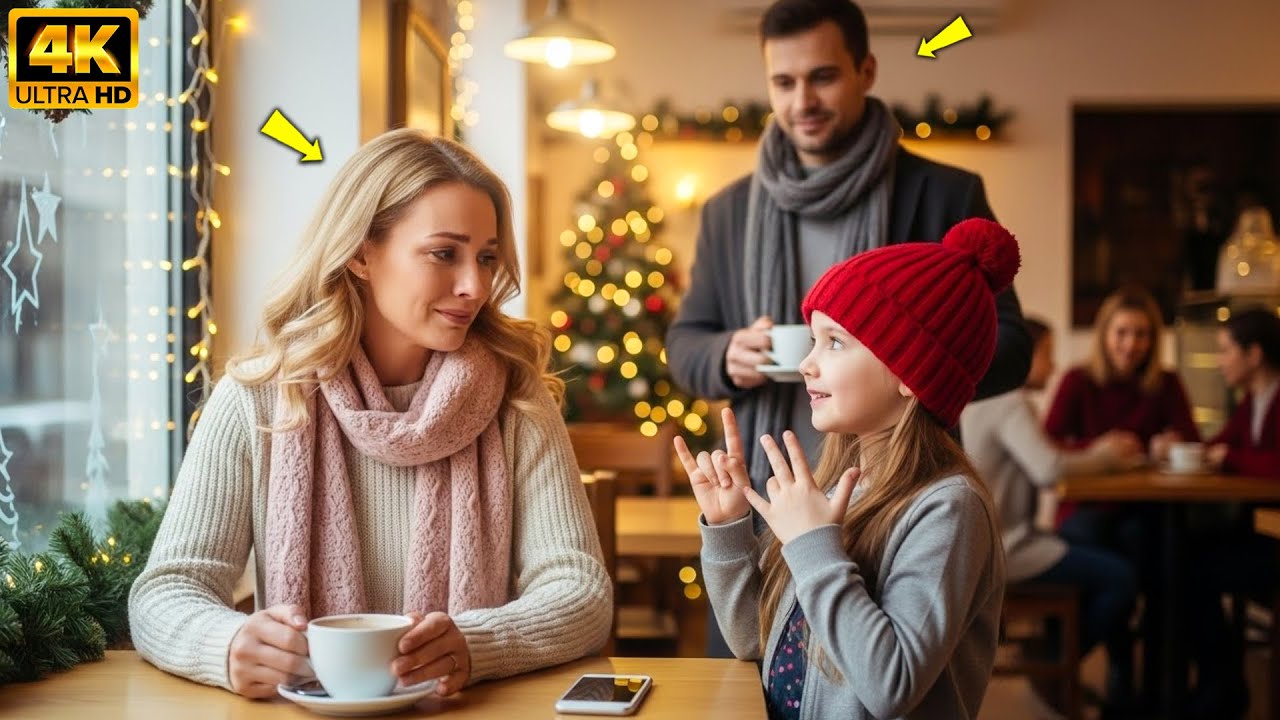 Deaf Single Mom Left Alone on Christmas Eve—Until a Stranger’s Daughter Signed “Can We Sit With You