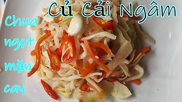 Cù Cải Khô Ngâm Cách Này Ngon Hơn Ngâm Nước Mắm