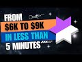 Turning $6,000 into $9,000 in 5 minutes (Preon)