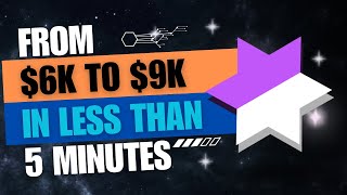 Turning $6,000 into $9,000 in 5 minutes (Preon)