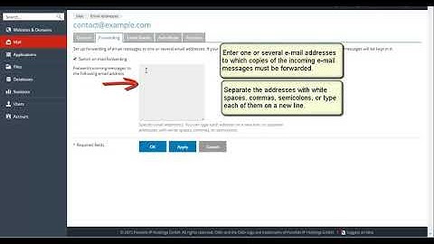 Plesk 12 5 Tutorials   How To Do Mail Forwarders By webanchor.net
