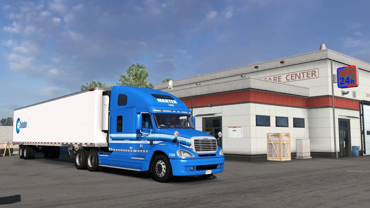 Jbx graphics 2. Freightliner Columbia ATS 1.37. Freightliner 37. АТС 2 Фредлайнер коламбия 1.46. Фредлайнер коламбия етс 2.